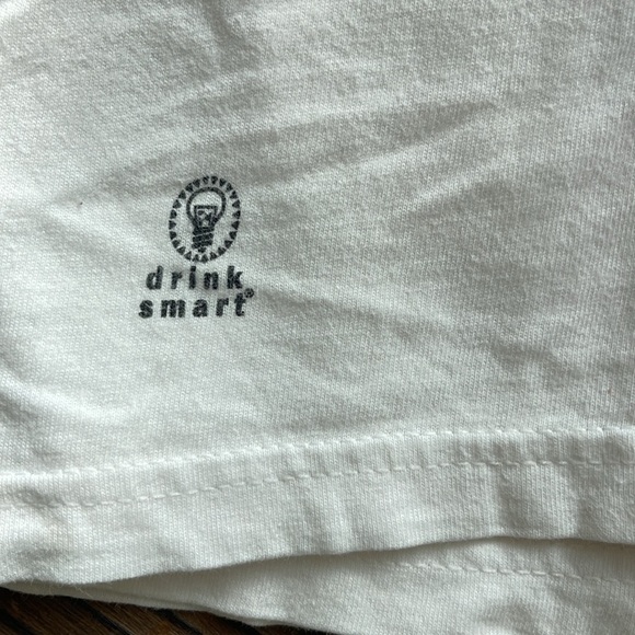 Vintage Jim Beam White and Red Ringer T-Shirt - Picture 7 of 7